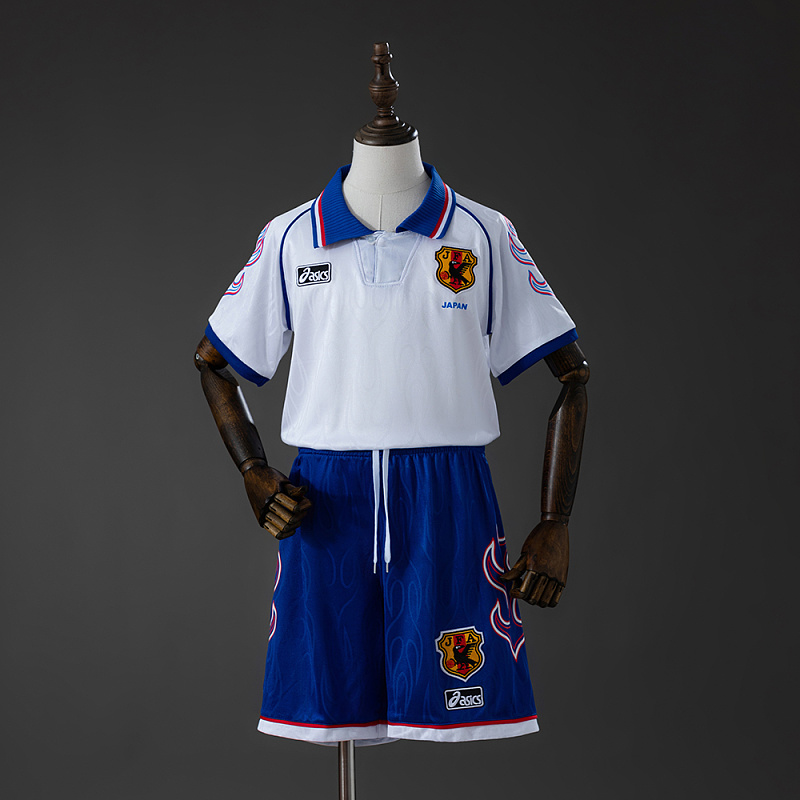 Japan 1998 Away Retro Kids Kit Jersey