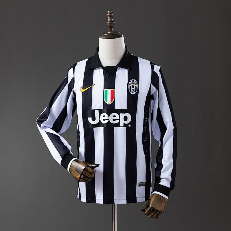 Juventus 14/15 Home Long Sleeve Retro Jersey