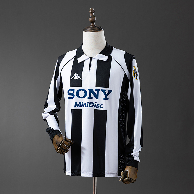 Juventus 1997/98 Home Long Sleeve Retro Jersey