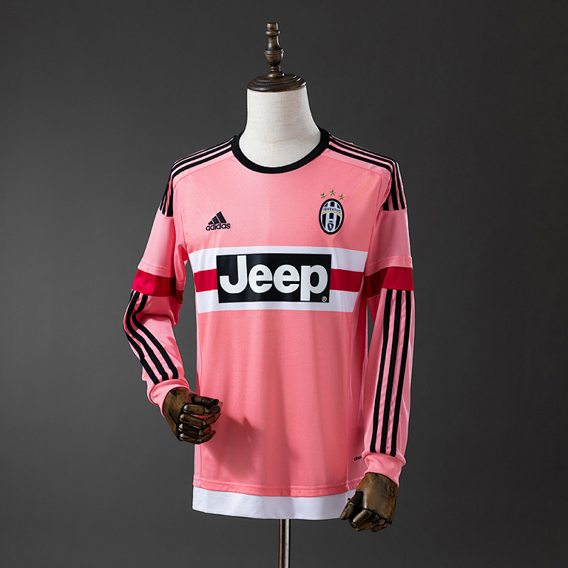 Juventus 2015/26 Away Long Sleeve Retro Jersey