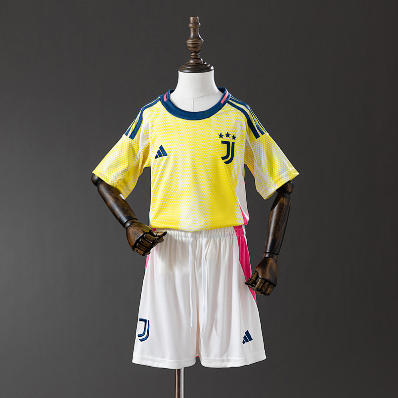 Juventus 24/25 Away kids kit Jersey