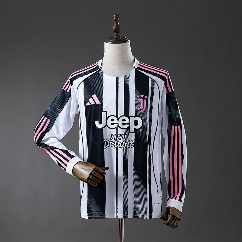 Juventus 25/26 Home Long-sleeved Jersey