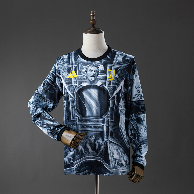 Juventus 25/26 pre-match long-sleeved Jersey
