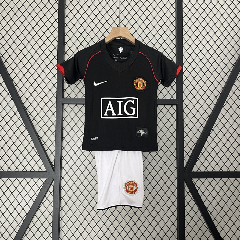kids Manchester United 07/08 black