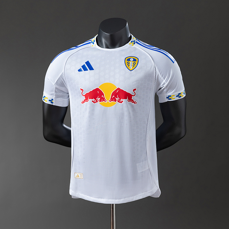 Leeds United 25/26 Player Version Home Jersey Jersey