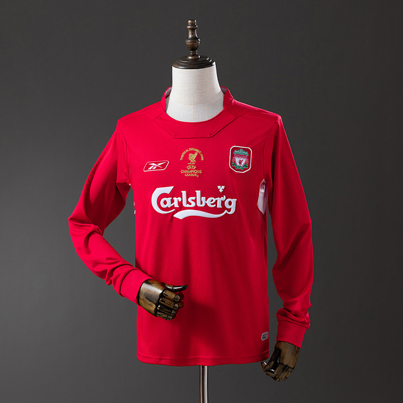 Liverpool FC 04/05 Home Long Sleeve Retro Jersey