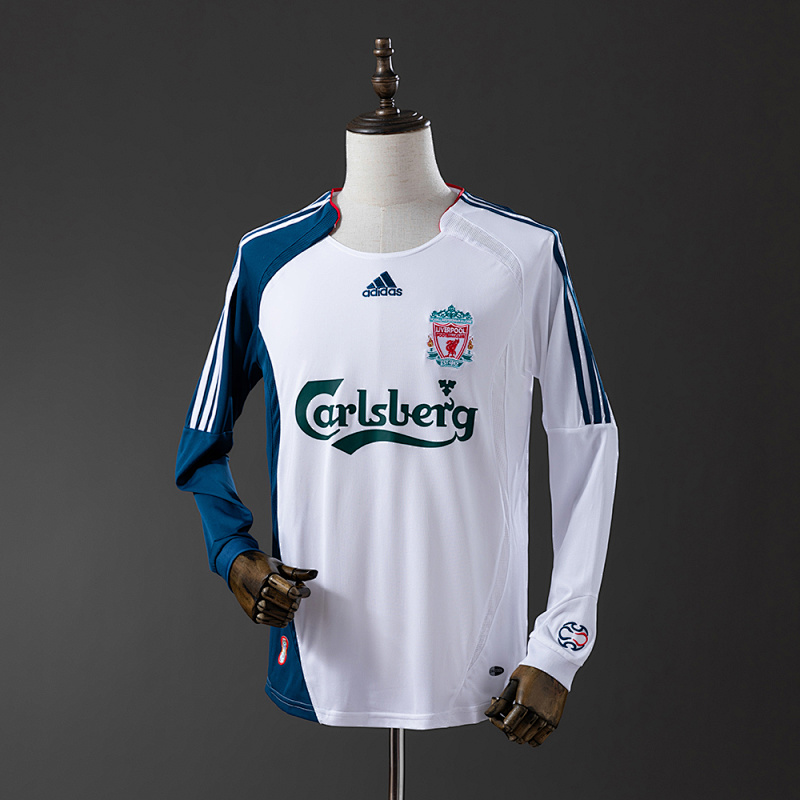 Liverpool FC 06/07 Away Long Sleeve Retro Jersey