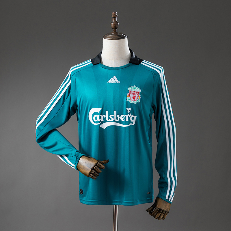 Liverpool FC 08/09 Away Long-Sleeved Retro Jersey