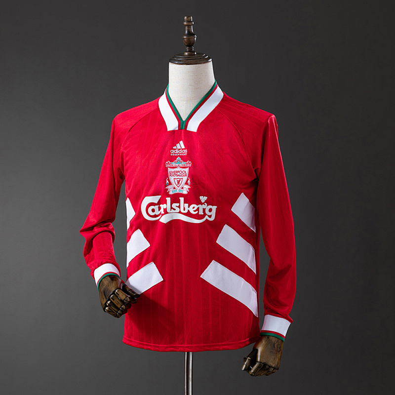 Liverpool FC 1993/95 home long sleevev Retro Jersey