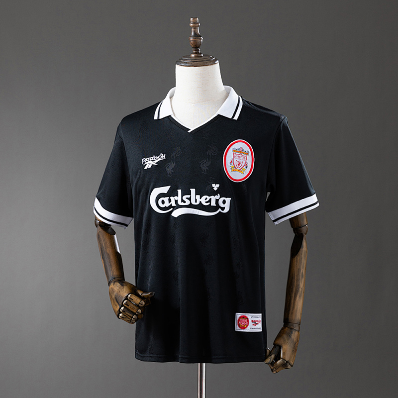 Liverpool FC 1996/97 Retro Black Jersey