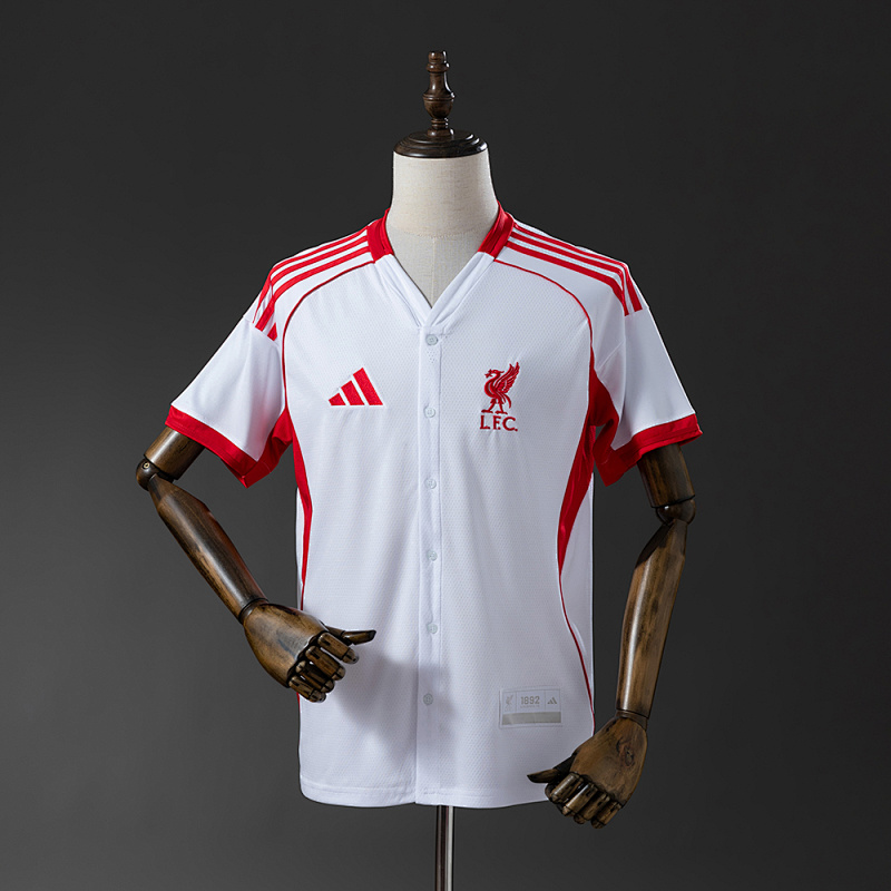 Liverpool FC 25/26 Baseball Jersey