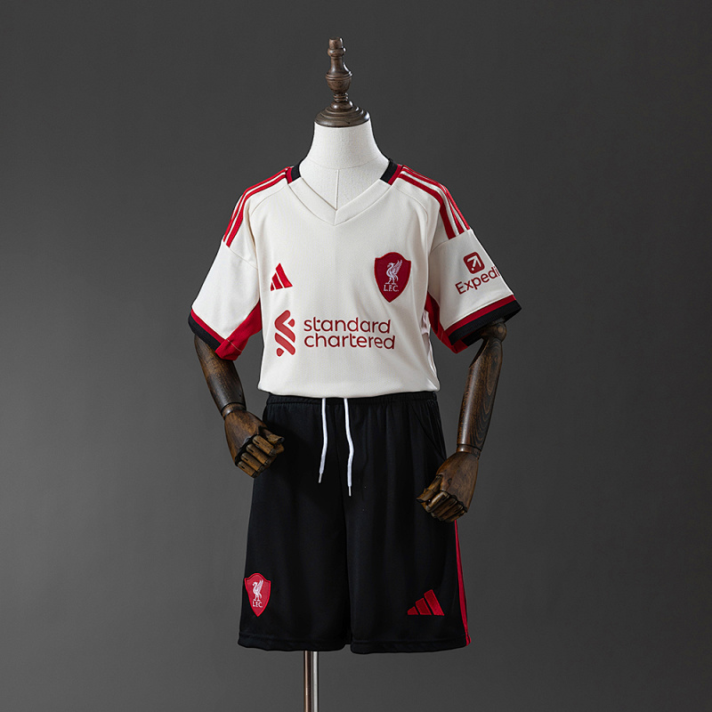 Liverpool FC 25/26 Kids kit Away Jersey :