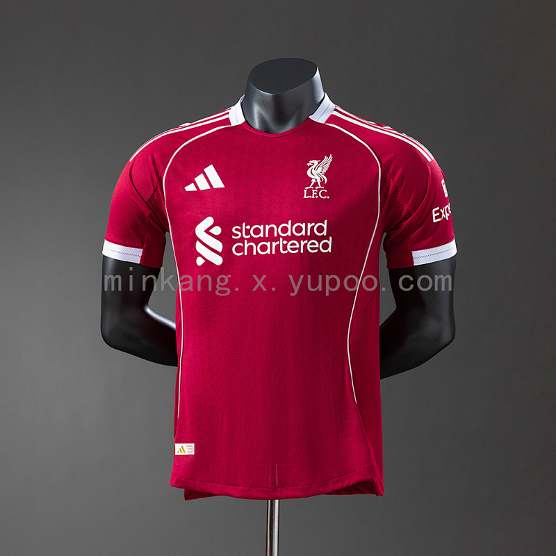 Liverpool FC 25/26 Player Version Home Jersey