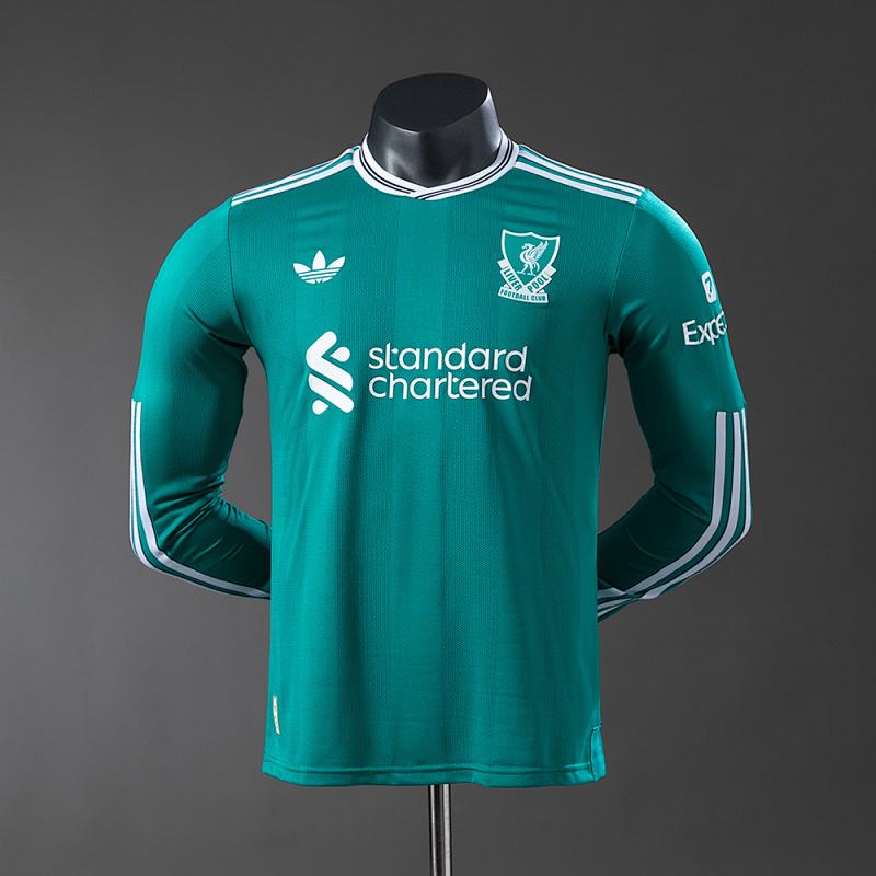 Liverpool FC 25/26 Player Version Third Long Sleeve Jersey