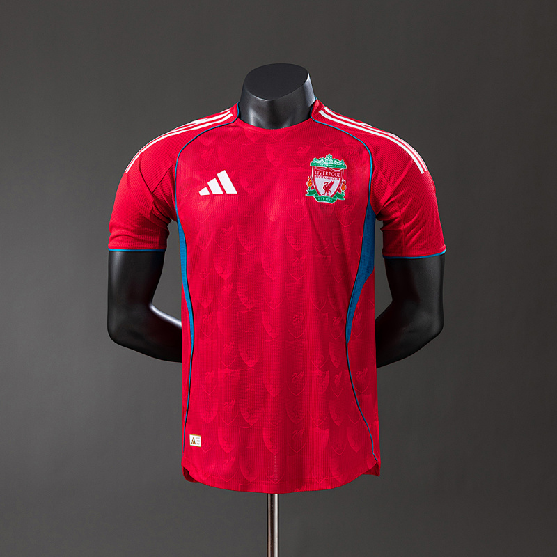 Liverpool FC 25/26 Team logo totem Special Edition Retro Player Version Jersey