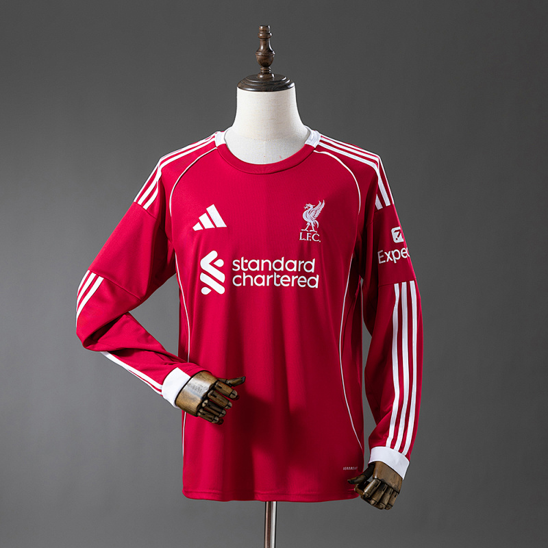 Liverpool FC 2526 Home Long-Sleeve Jersey