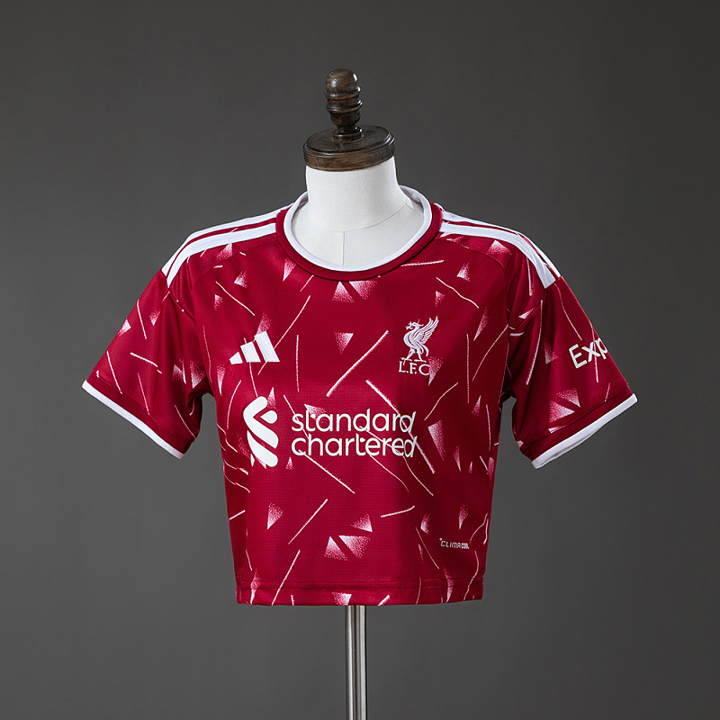 Liverpool FC 26/27 Home Womens Crop Jersey