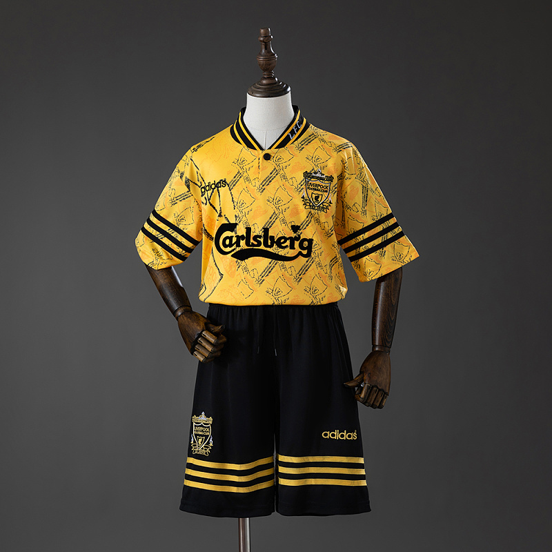 Liverpool FC 94/96 Third Away Retro Kids Kit Jersey