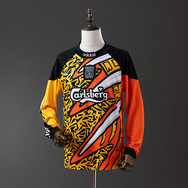 Liverpool FC 95/96 Goalkeeper Long Sleeve Retro Jersey