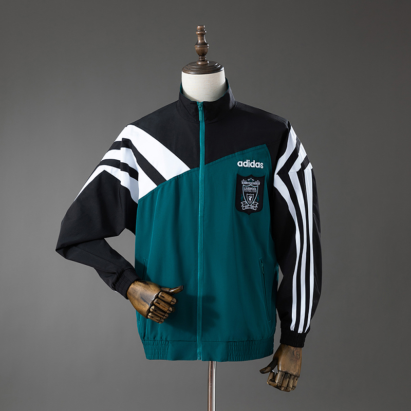 Liverpool FC 95/96 Track Jacket Top - Green