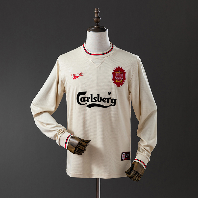 Liverpool FC 96/97 Away Long Sleeve Retro Jersey
