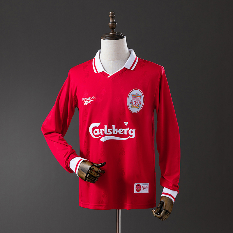 Liverpool FC 96/97 Home Long Sleeve Retro Jersey