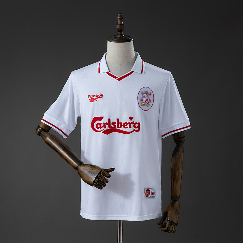 Liverpool FC 96/97 Retro White Jersey