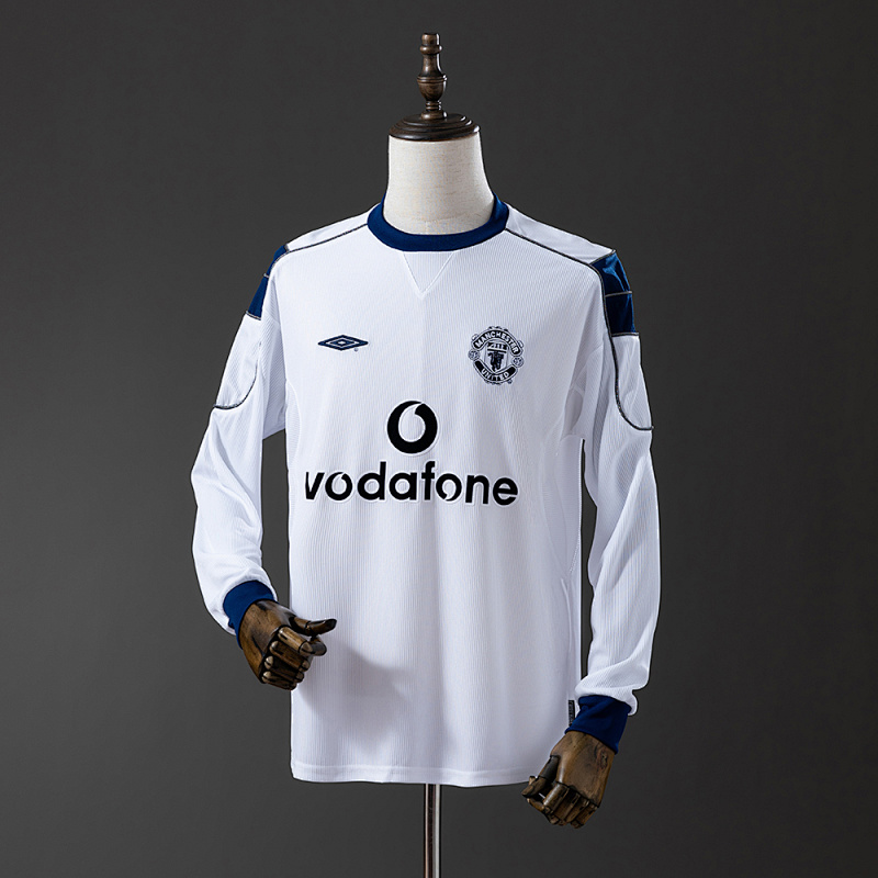 Manchester United 00/01 Away Long Sleeve Retro Jersey