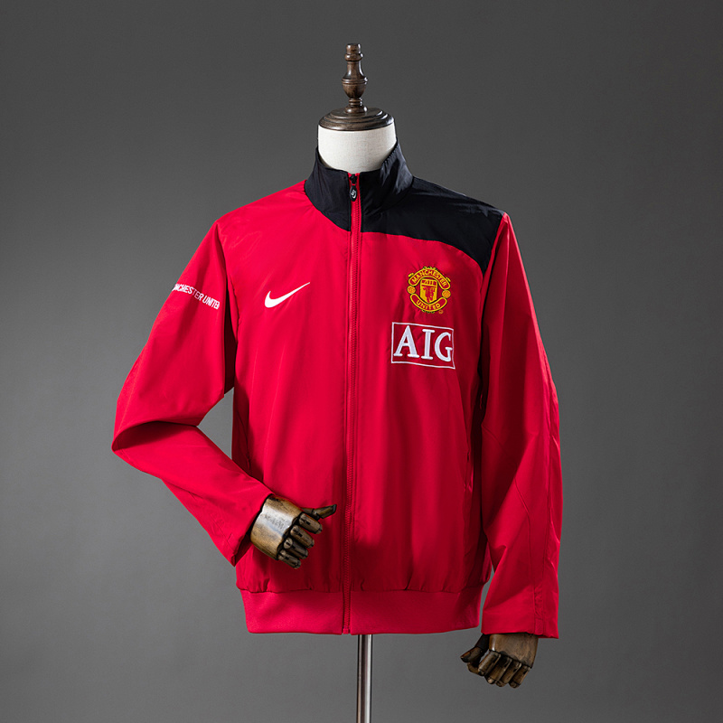 Manchester United 07/08 Windbreaker - Red