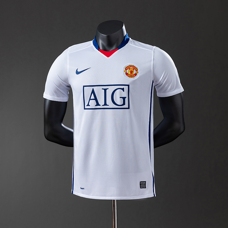 Manchester United 08/09 Away Player Version Retro Jersey