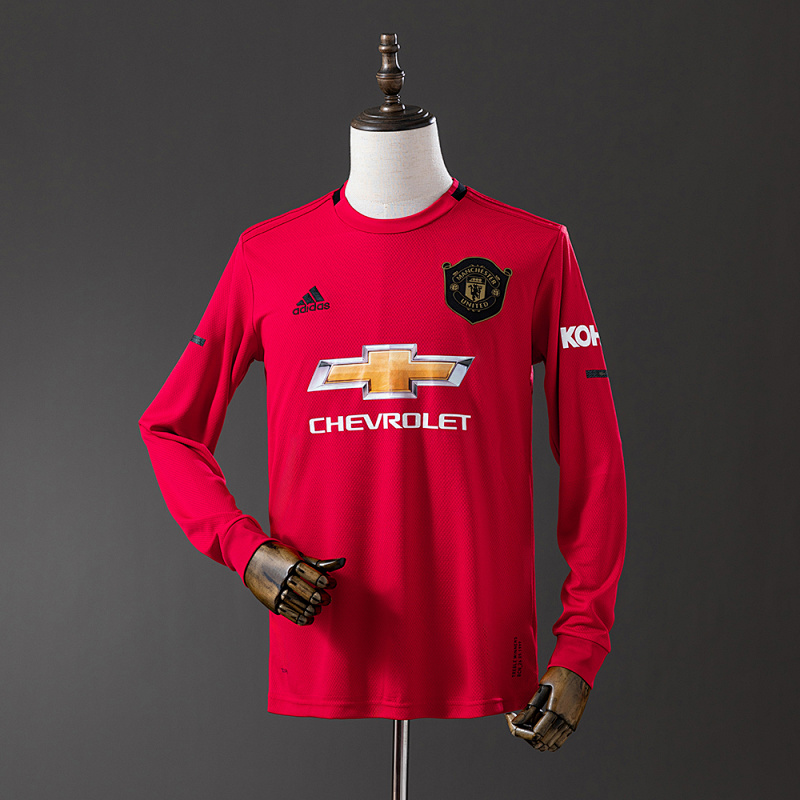 Manchester United 19/20 Home Long Sleeve Retro Jersey