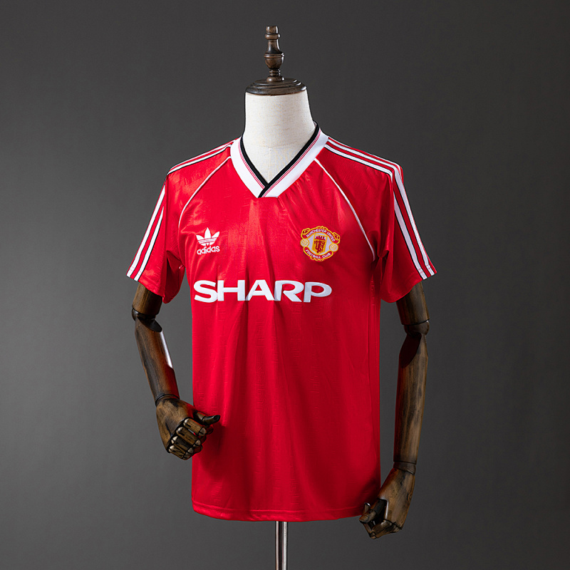 Manchester United 1984 Home Retro Jersey