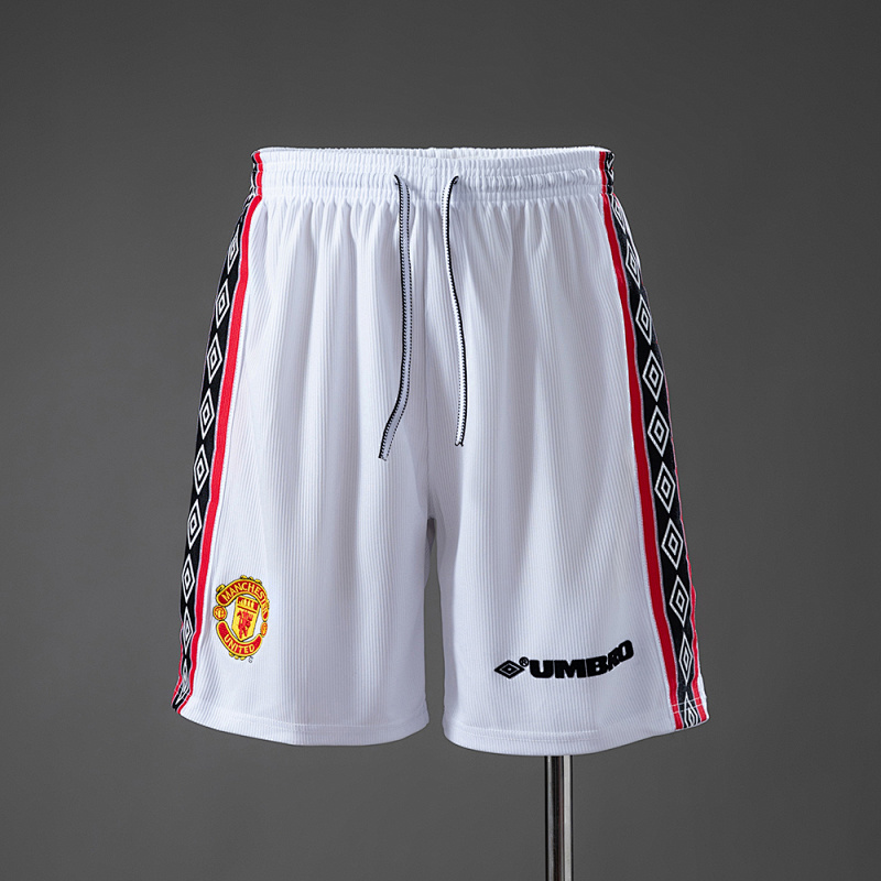 Manchester United 1998 Home Retro Shorts