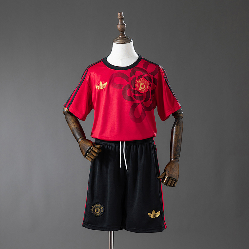 Manchester United 25/26 Cultural Story - Red Kids Kit Jersey