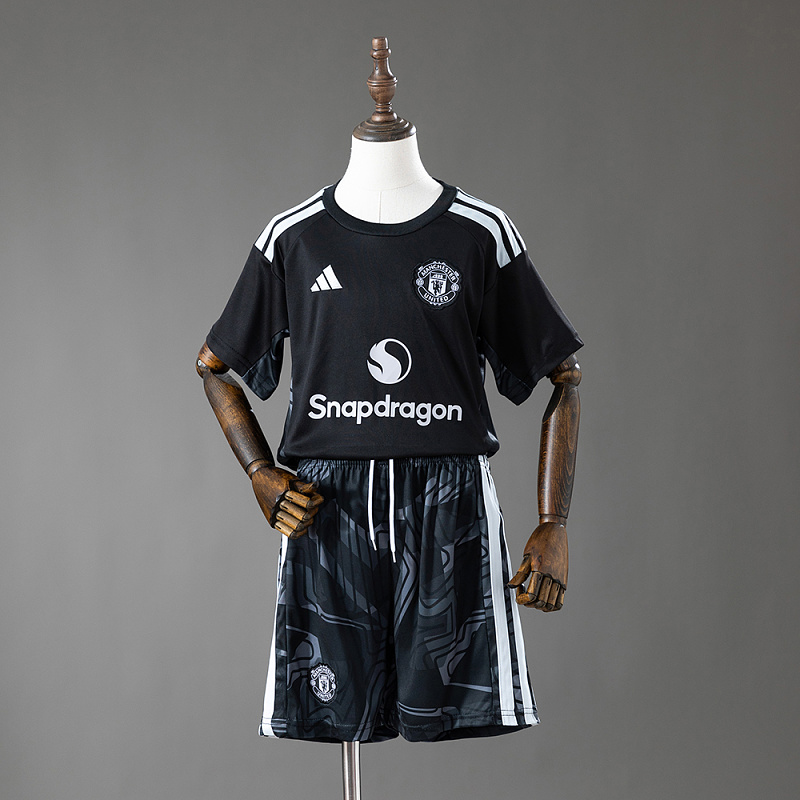 Manchester United 26/27 Goalkeeper Kids Kit Jersey :