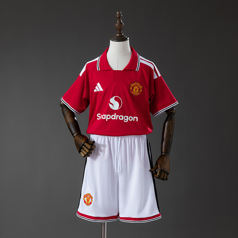 Manchester United 26/27 Home Kids Kit Jersey