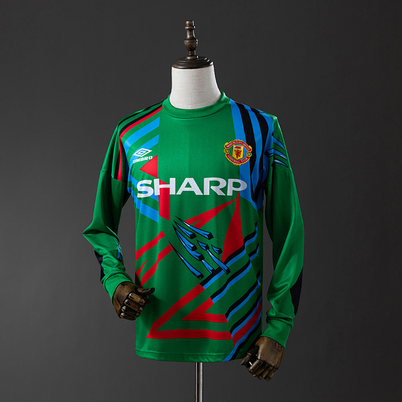 Manchester United 92/94 Goalkeeper Long Sleeve Retro Jersey