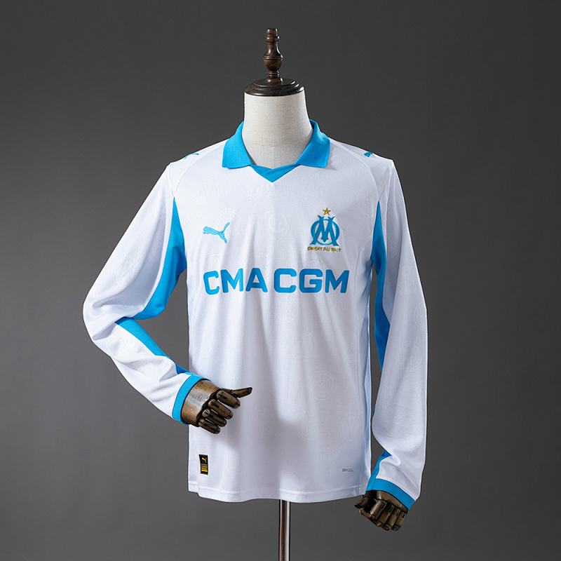 Marseille 25/26 Home Long-sleeved Jersey