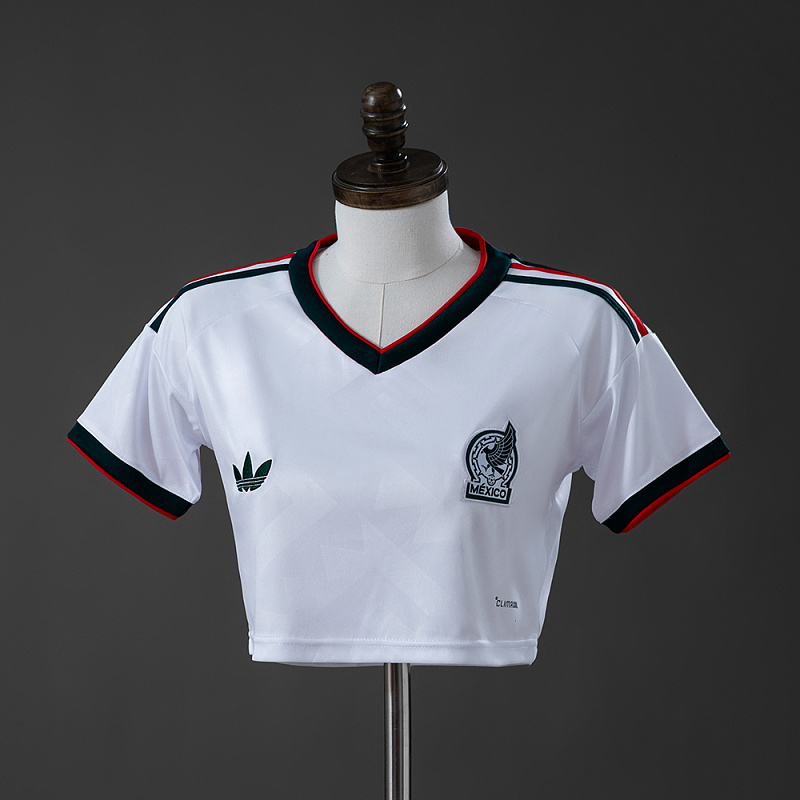 Mexico 2026 Away Women's Crop Top Style