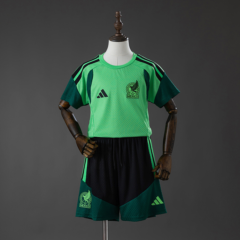 Mexico 2026 Player Version Training Kids Kit Jersey - Green