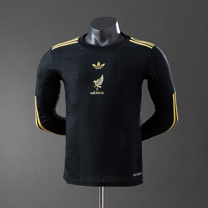Mexico 25/26 Special Edition Black Long Sleeve Player Version Jersey