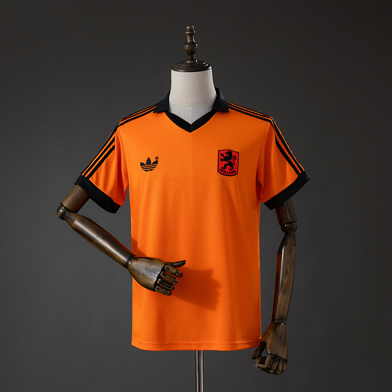 Netherlands 1980 Home Retro Jersey