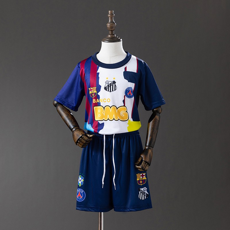 Neymar jr 25/26 Commemorative kids kit Jersey