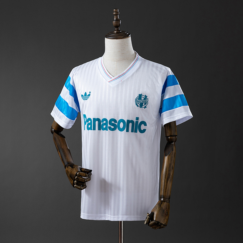 Olympique de Marseille 1990 Home Retro Jersey