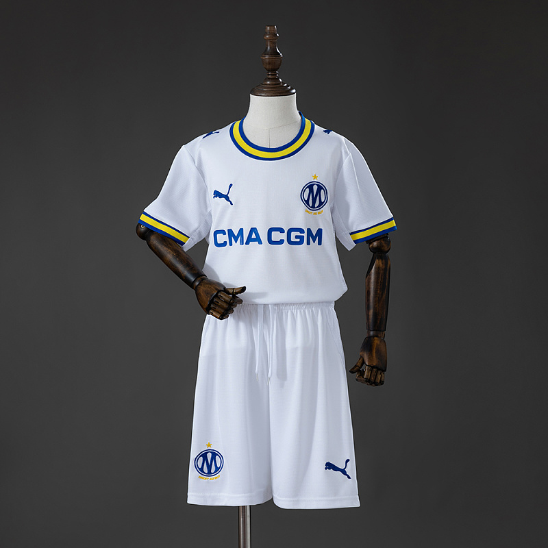 Olympique de Marseille 26/27 Home Kids Kit Jersey
