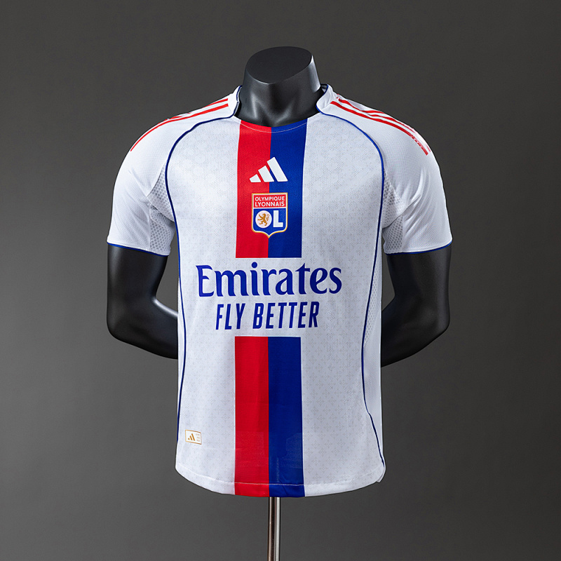 Olympique lyonnais 25/26 Player Version Home Jersey