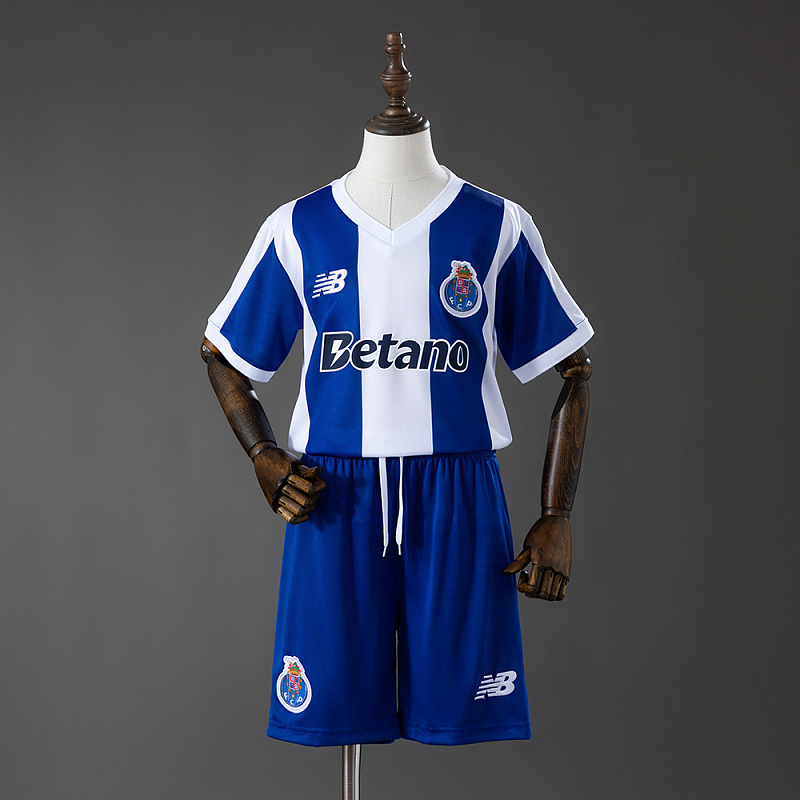 Porto 26/27 Home Kids Kit Jersey :