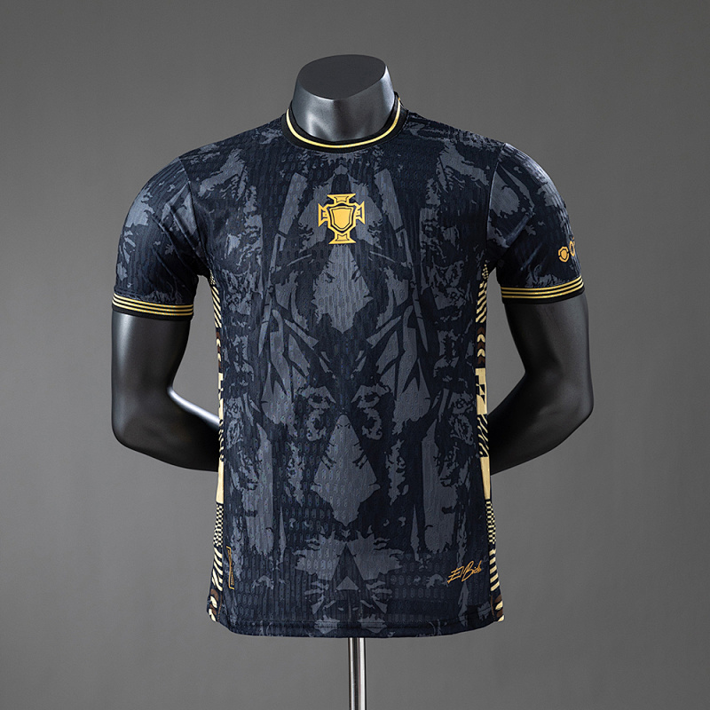 Portugal 2026 Special Edition Player Version Black Jersey