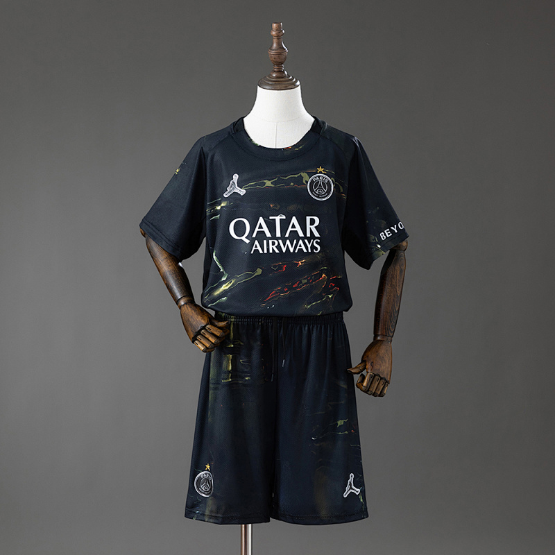 PSG 25/26 Night Edition Kids Kit Jersey