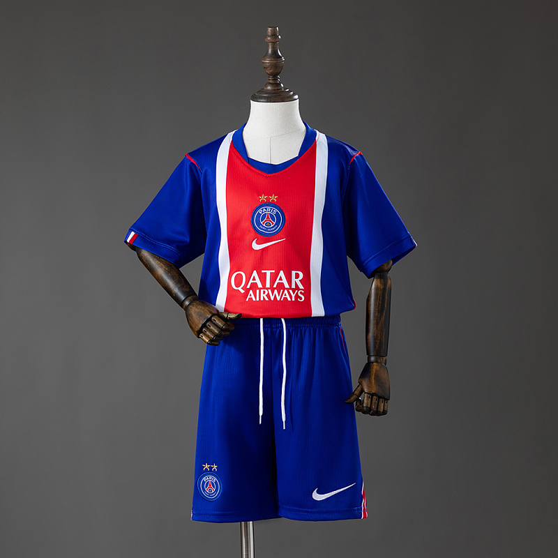 PSG 26/27 2 Stars Home kids kit Jersey
